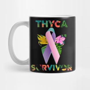 Thyca Survivor - Thyroid cancer survivor Mug